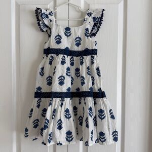 Happily Grey Floral Tiered Dress